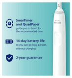 Philips Sonicare Electric Toothbrush 3100 White with Pressure Sensor HX3671/13