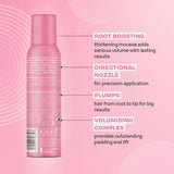 Lee Stafford Plump Up The Volume Root Boost Mousse Spray 150ml