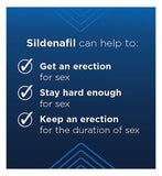 Boots Sildenafil 50mg Film-Coated Tablets - 4 Tablets