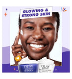 Olay Giftset Collagen Peptide Day, Retinol 24 Face Night Cream, Face Roller