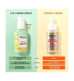 Garnier SkinActive Vitamin C 2in1 Brightening Serum Cream SPF 25 50ml