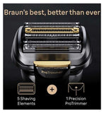 Braun Series 9 Pro+ Electric Shaver with SmartCare Center, Wet & Dry Razor and Powercase - 9477cc