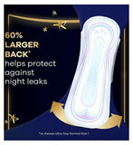 Always Ultra Sanitary Towels Secure Night (Size 4) With Wings 8 Pads, Super Absorbent And Ultra Thin, For Menstrual Periods