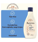AVEENO® Baby Soothing Relief Emollient Wash, 250ml