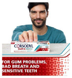 Corsodyl Gum+ Breath & Sensitivity Toothpaste Whitening 75ml