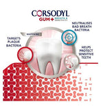 Corsodyl Gum+ Breath & Sensitivity Toothpaste Whitening 75ml