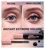 L’Oreal Paris Air Volume Mega Mascara, Waterproof, black