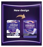 Always Discreet Incontinence Pads Plus Women Ultimate Night x12