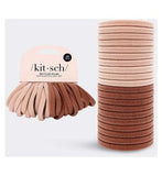 Kitsch Eco-Friendly Nylon Elastics 20pc set - Blush
