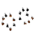 Kitsch Recycled Plastic Mini Classic Claw Clips 16pc
