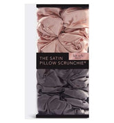 Kitsch Satin Sleep Pillow Scrunchies - Blush/Gray
