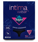Bodyform Intimawear Period Pants Washable Underwear Bikini Black
