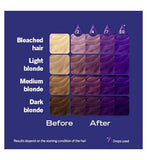 Schwarzkopf LIVE Colour Drops Semi-permanent Purple Hair Dye Orchid Purple 30ml