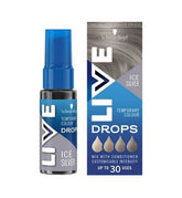 Schwarzkopf LIVE Colour Drops Semi-permanent Silver Hair Dye Ice Silver 30ml