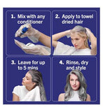 Schwarzkopf LIVE Colour Drops Semi-permanent Silver Hair Dye Ice Silver 30ml