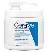 CeraVe Moisturising Cream Pump with Hyaluronic Acid & Ceramides for Dry to Very Dry Skin 454g