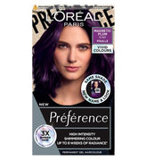 L'Oreal Paris Preference Vivids Permanent Hair Dye, Intense Luminous Colour, Magnetic Plum 3.16