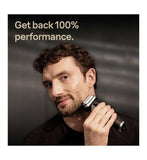 Braun Electric Shaver Head Replacement - Part 94M, Silver