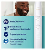 Philips Sonicare Electric Toothbrush DiamondClean 9400 White with USB Charging Case HX9917/88