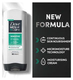 Dove Men+Care Sensitive 3-in-1 Hair, Body and Face Wash 400ml