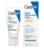 CeraVe AM Facial Moisturising Lotion SPF50 with UV protection and 3 essential Ceramides & Vitamin E for Normal to Dry Skin 52ml