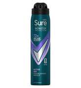Sure Men Nonstop Protection Anti-Perspirant Aerosol Active Dry 250ml