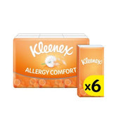 Kleenex Allergy Comfort 6 Packet Tissues 9s