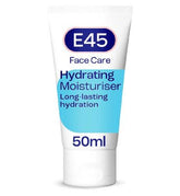 E45 Face Moisturiser Cream for Long Lasting Hydration for Dry and Sensitive Skin - 50ml