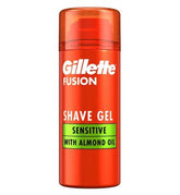 Gillette Fusion Shave Gel with Almond Oil, For Sensitive Skin, 75ml