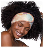 Kitsch microfiber headband sunset tie dye