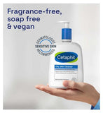 Cetaphil Oily Skin Cleanser, Face Wash for Combination to Oily Sensitive Skin 473ml