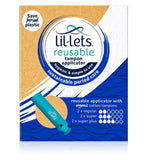Lil-Lets Reusable Tampon Applicator With 6 Lil-Lets Organic Tampons