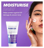 Purifide by Acnecide Daily Moisturiser UVA + UVB SPF 30, 24 Hour Hydration 50ml