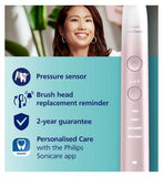 Philips Sonicare Electric Toothbrush DiamondClean 9000 Pink Special Edition with Travel Case HX9911/84