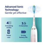 Philips Sonicare Electric Toothbrush DiamondClean 9000 Pink Special Edition with Travel Case HX9911/84