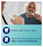 Philips Sonicare Electric Toothbrush Diamond Clean 9000 White with USB Charging Case HX9911/63