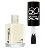 Rimmel 60 Seconds Super Shine Nail Polish White Hot Love