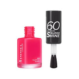 Rimmel 60 Seconds Super Shine Nail Polish - Glaston-Berry