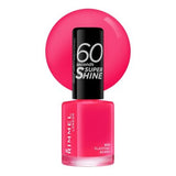 Rimmel 60 Seconds Super Shine Nail Polish - Glaston-Berry