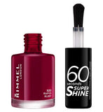 Rimmel 60 Seconds Super Shine Nail Polish Rapid Ruby