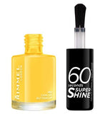 Rimmel 60 Seconds Super Shine Nail Polish Chin Up, Buttercup