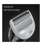 Braun Body Groomer 3, For Men - Black/Grey - BG3350