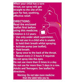 Children's Chloraseptic Sore Throat Spray 0.71% w/v Oromucosal Spray - 15ml