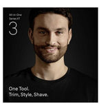 Braun Series X, Beard Trimmer and Electric Shaver For Men, XT3100