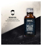 Wahl Peaky Blinders Limited Edition Trimmer Kit Rechargeable Beard & Beard Oil 30ml