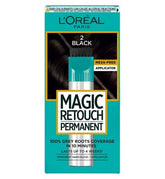 L’Oreal Paris Magic Retouch Permanent Black Root Concealer, 100% Roots Coverage With Easy Applicator, 150ml
