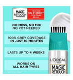 L’Oreal Paris Magic Retouch Permanent Dark Brown Root Concealer, 100% Roots Coverage With Easy Applicator, 150ml