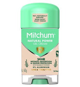 Mitchum Natural Power Gel Cream Lime & Eucalyptus Gel Deodorant 63g