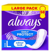 Always Dailies Extra Protect Panty Liners Large x58