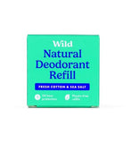 Wild Fresh Cotton and Sea Salt Deodorant Refill 40g